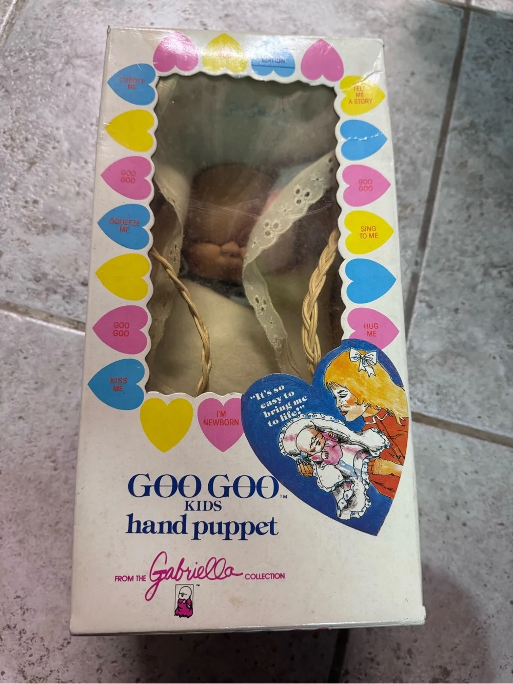 VINTAGE Goo Goo Kids Hand Puppet
